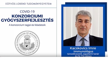 A gyógyszerfejlesztő konzorcium tagjai és feladataik