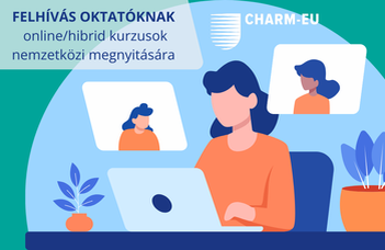 Oktatói pályázat nemzetközi online kurzusok megtartására